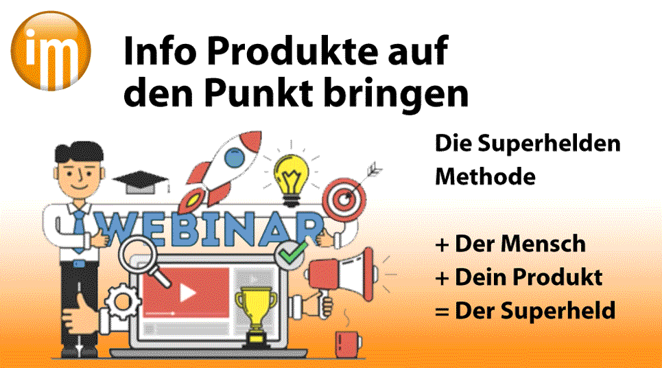 Info Marketing Info Produkte auf den Punkt bringen